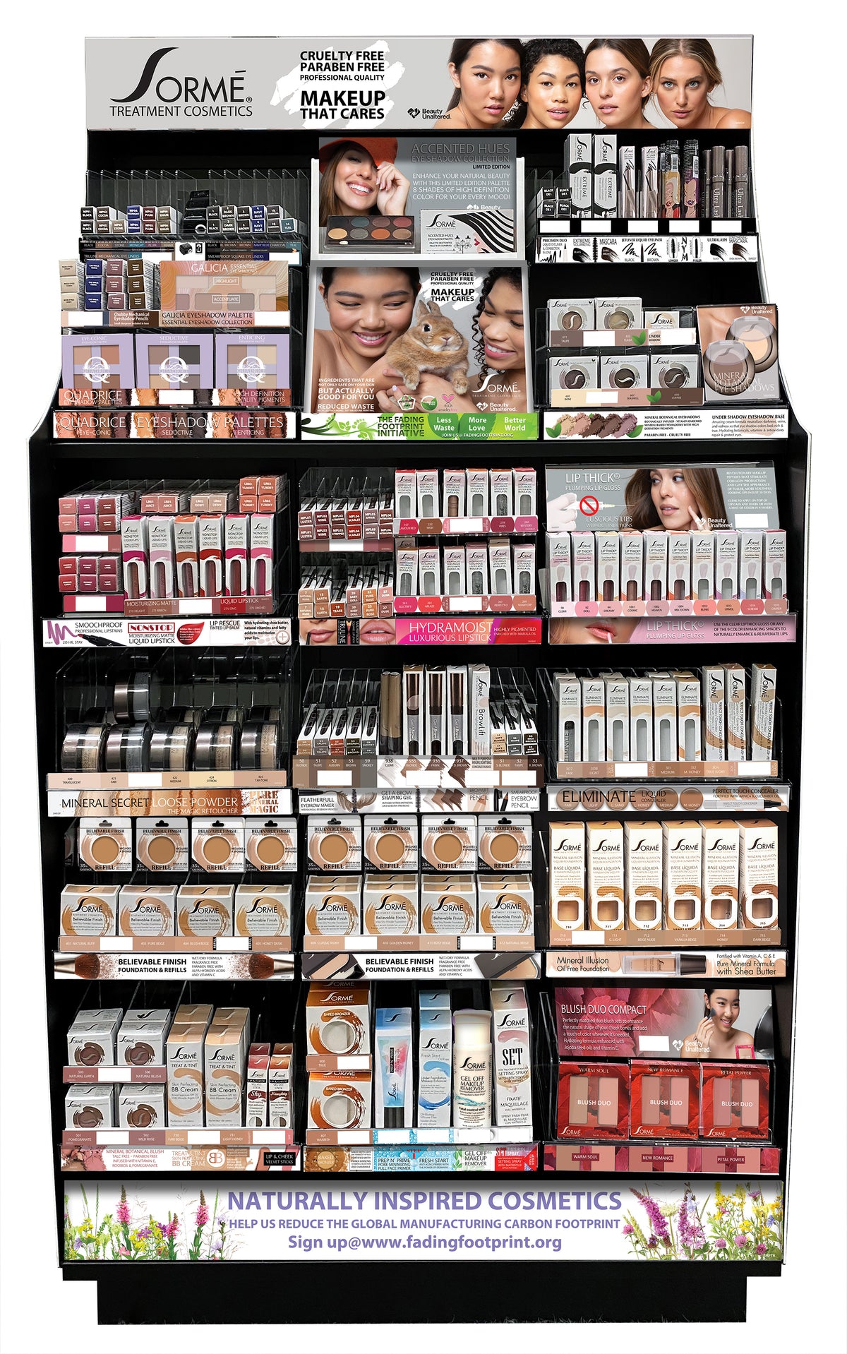 Sorme end cap display 1815 modular unit