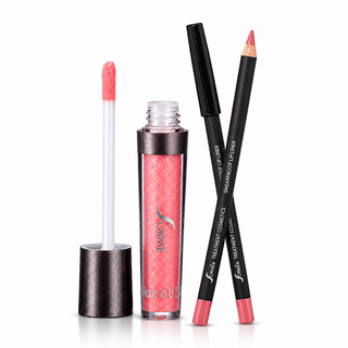 Doll Shine Lip Set (Baby Doll Lip Liner, Blinki LipThick)