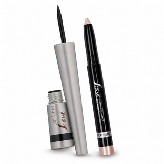 Bold Eye Essentials (HD Chubby Eyeshadow, Jet Liner)