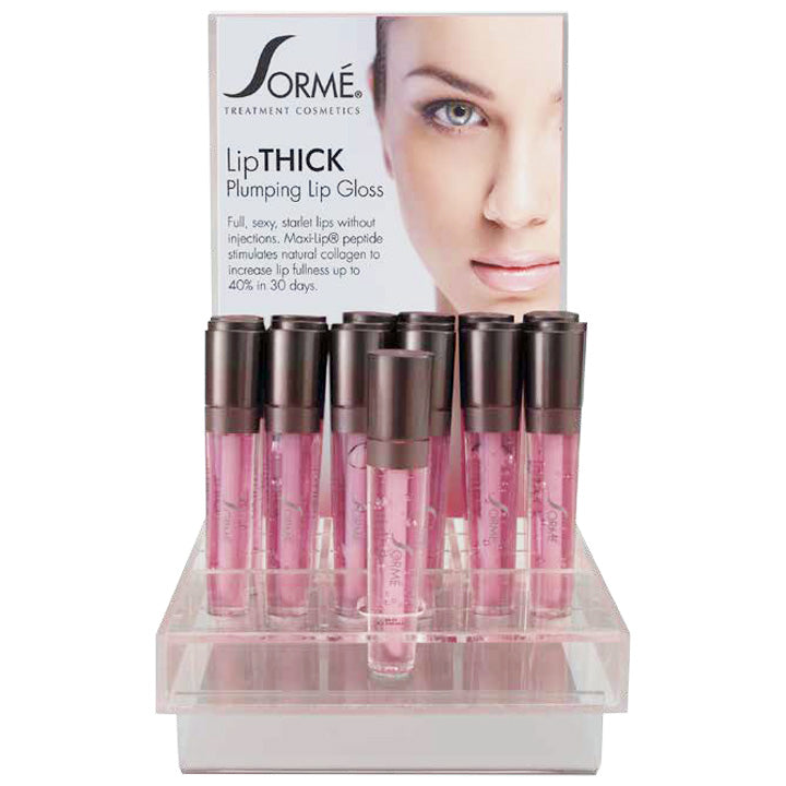 LipThick Plumping Lip Gloss - Deluxe 'Clear' Prepack