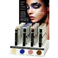  HD Chubby Eyeshadow Pencils are long-lasting and waterproof