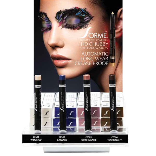 HD Chubby Eyeshadow Pencil Deluxe are long lasting and deep rich colors