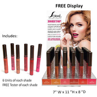 Nonstop Liquid Lipstick Deluxe Prepack (Vitamin E moisturizers nourish the lips)