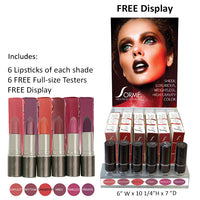Hydramoist Lipstick Deluxe Prepack (6 Units of each 6 shades)