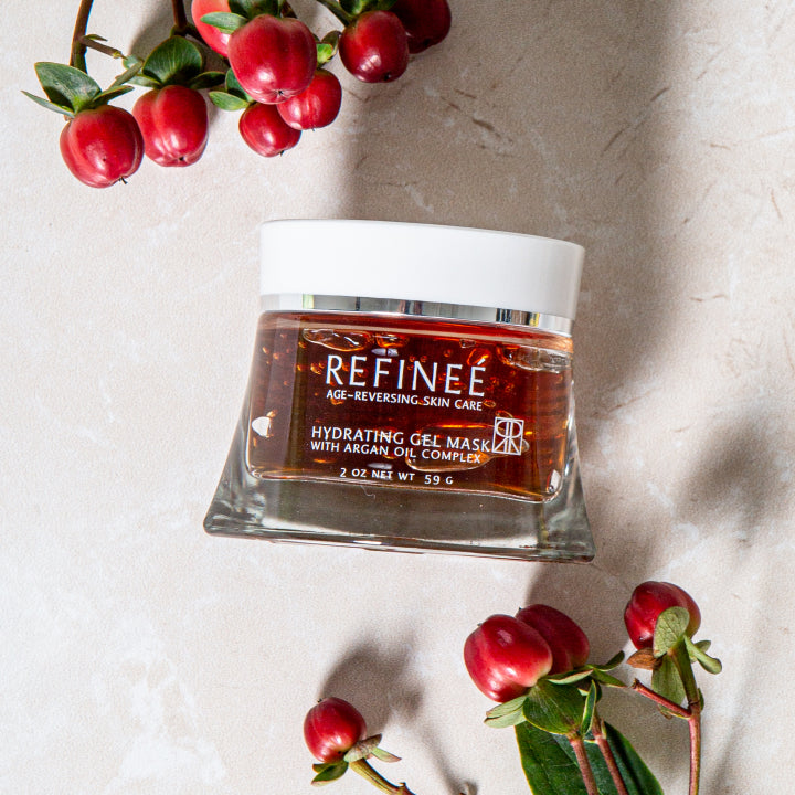 Refinee Hydrating Gel Mask With Argan Oil 