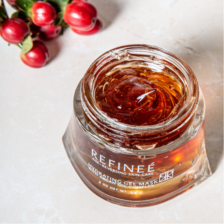 Refinee Hydrating Gel Mask With Argan Oil 
