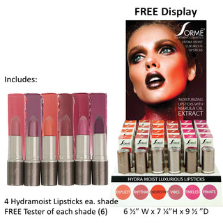 Hydramoist Lipstick Prepack (Super smooth and vibrant fortified)