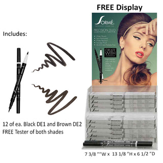 Precision Duo Eyeliner Prepack (dual-sided eyeliner)